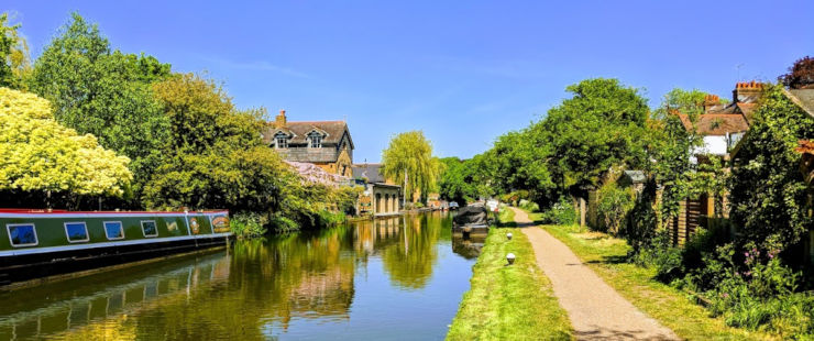 Grand Union canal in Berkhamsted