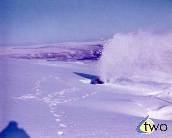 Snow blower winter 1979/79