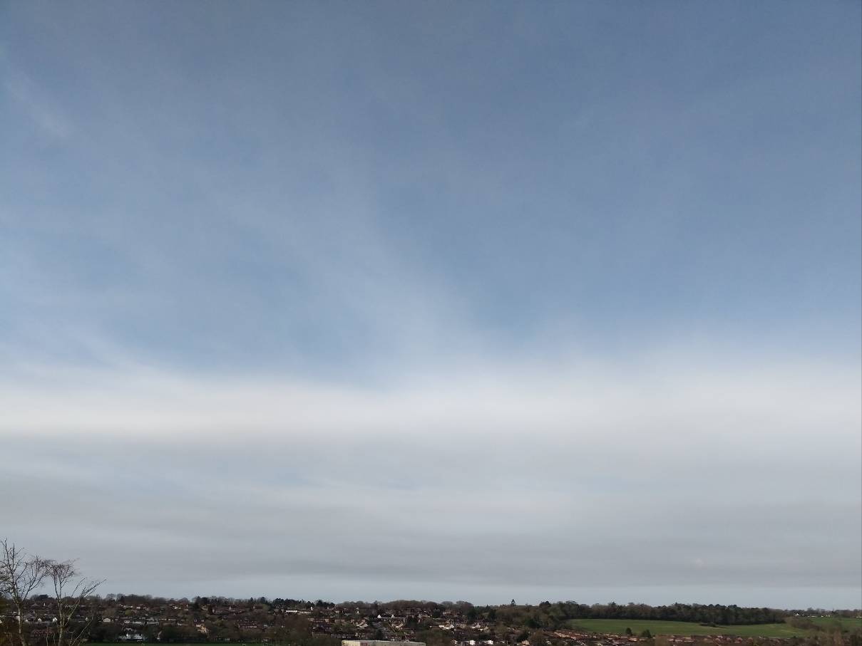 Berkhamsted, Hertfordshire, 5.3C. Mainly overcast. ...