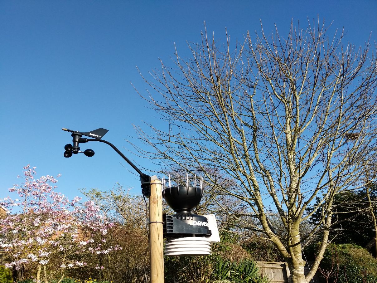 Berkhamsted, Hertfordshire, Almost cloudless skies. Temp around 13C. ...