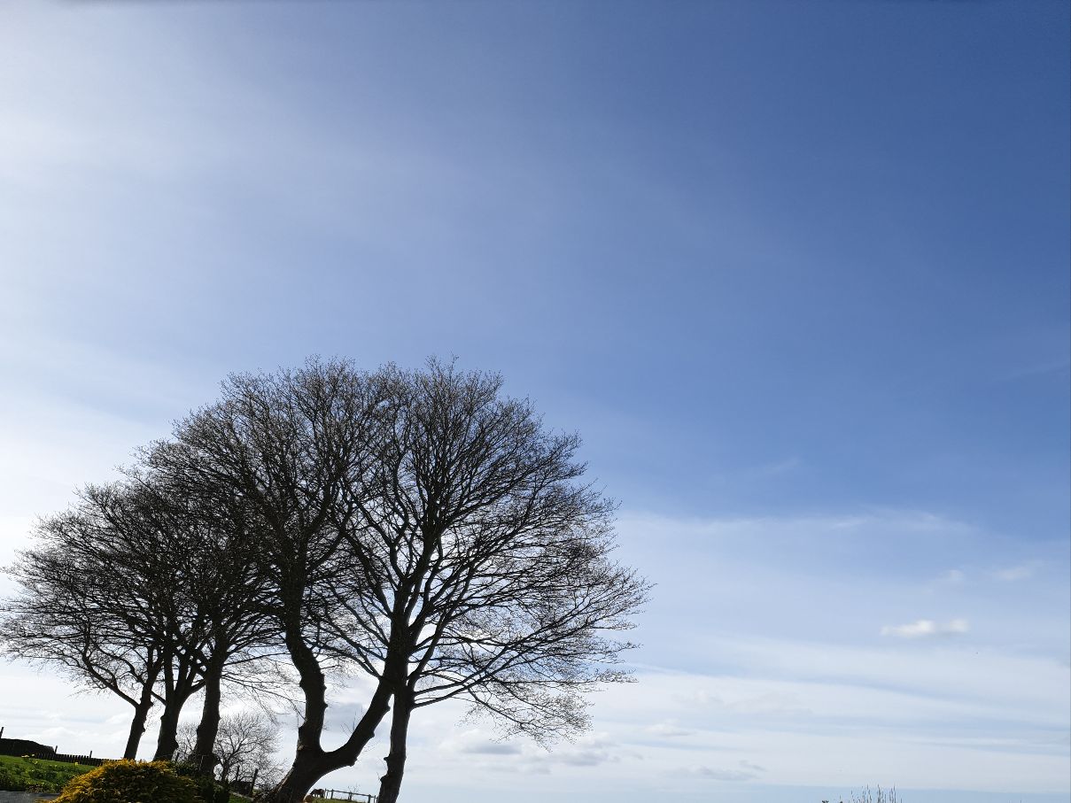 Brampton, Cumbria, At last some sun...