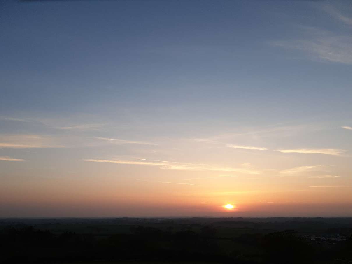 BRAMPTON, Cumbria, Sunset...
