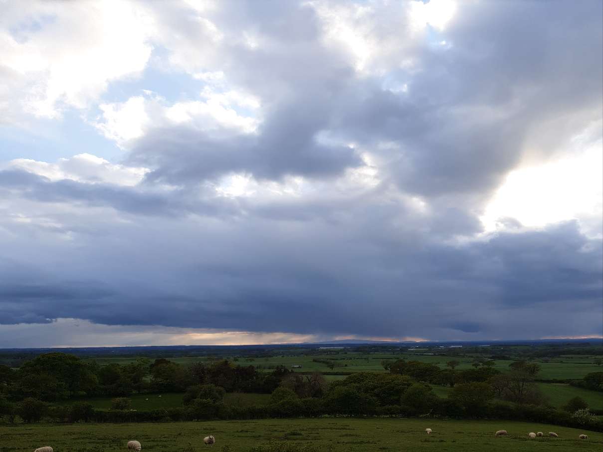 Brampton, Cumbria, Showers...