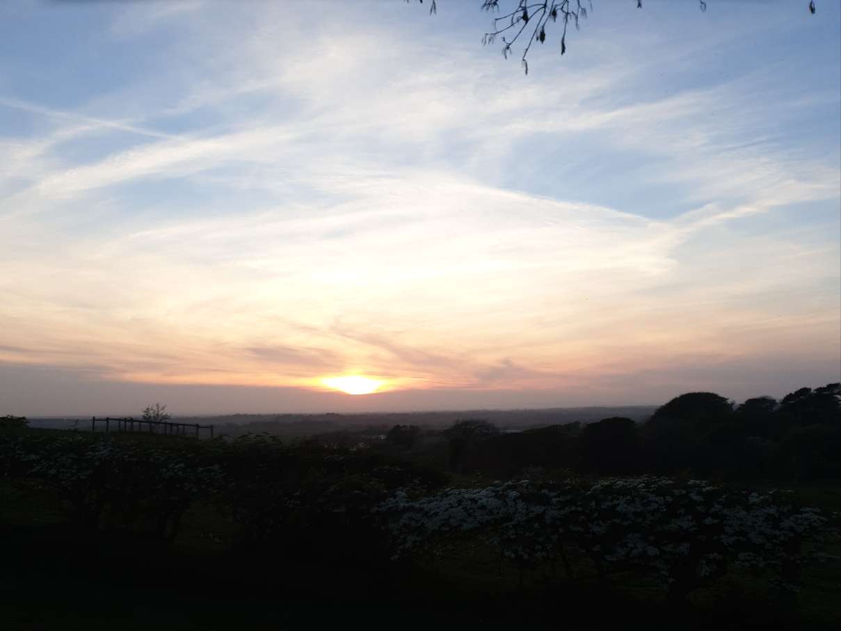 Brampton, Cumbria, Sunset ...
