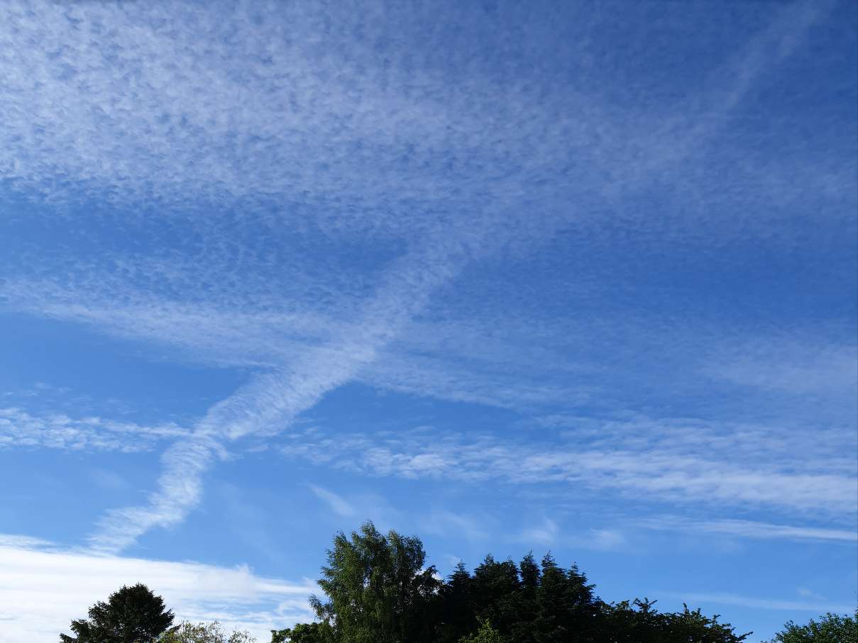 Brampton, Cumbria, A little more cloud today...