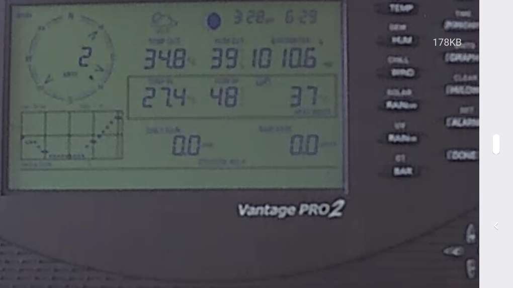 Berkhamsted, Hertfordshire, Top temperature recorded 29/06. ...