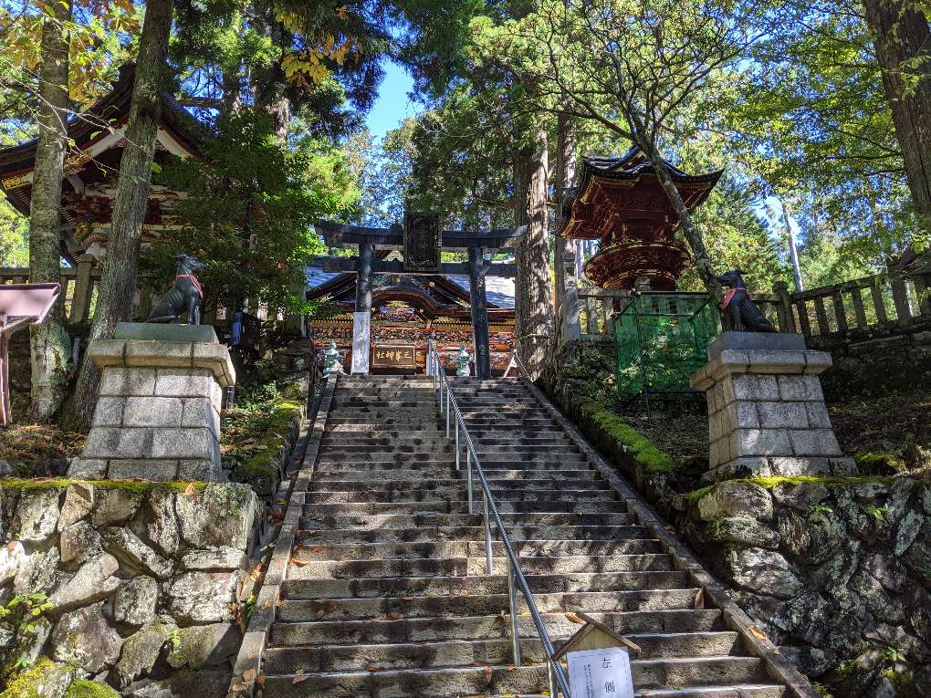 Chichibu, Saitama, Mitsumine Shrine, a week after Typhoon Hagibis...
