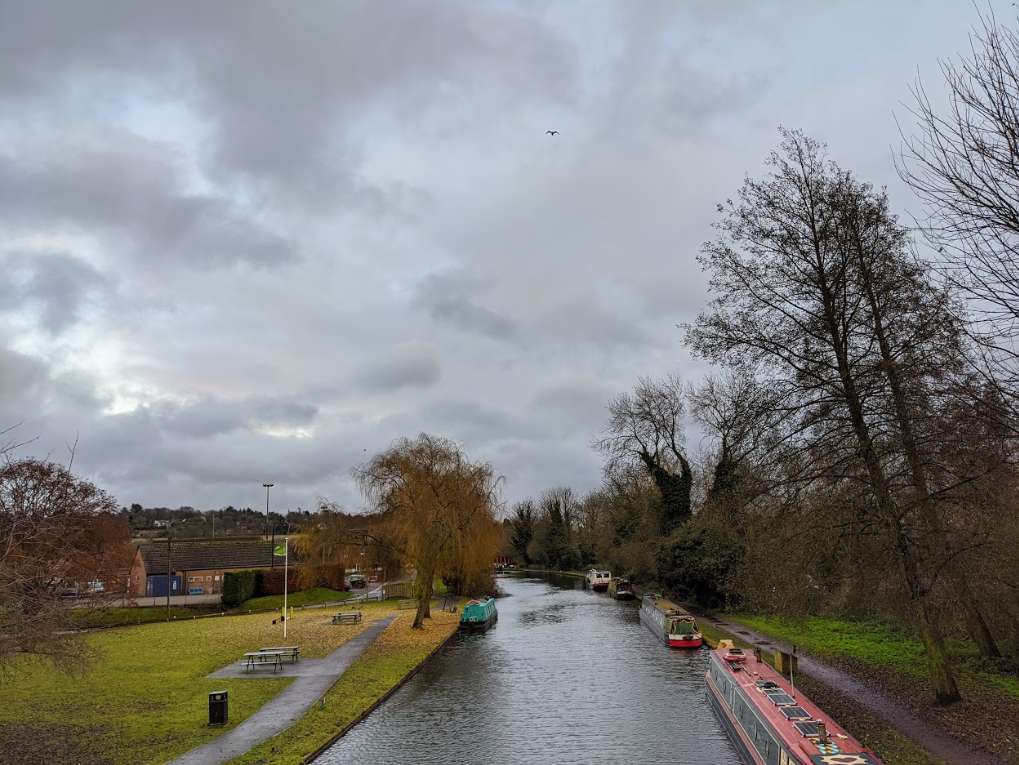 Berkhamsted, Hertfordshire, Grand Union Canal...