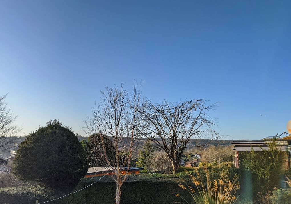 Berkhamsted, Hertfordshire, Cloudless December afternoon....