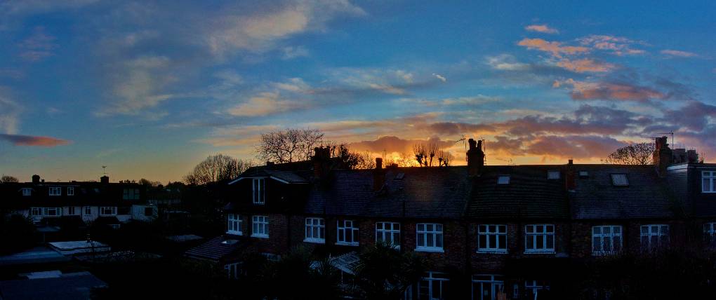 Richmond, London, sunny skies here this morning for a chamge...