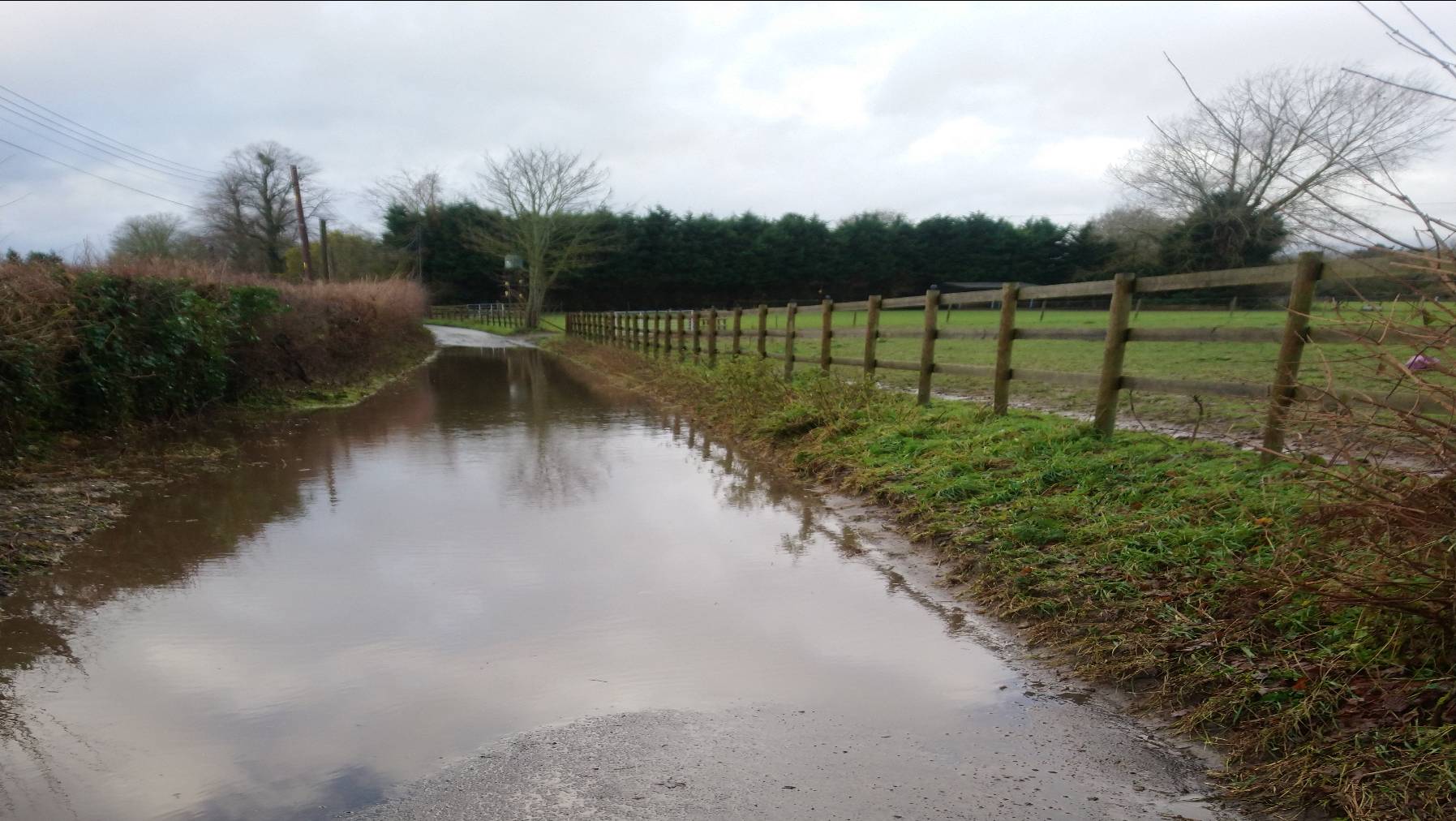 Church Rd ryarsh, , Flooding ...