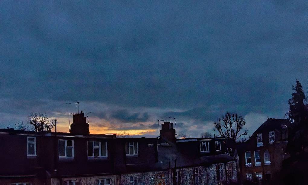 Richmond, London, clearer slot just in time for sunset.......