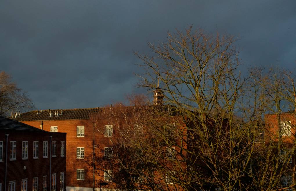 Richmond, London, Very brief sunny interlude this afternoon...