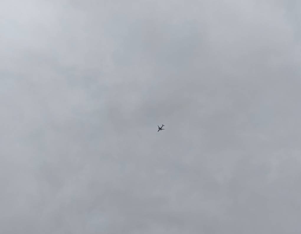 Berkhamsted, Hertfordshire, The only thing of interest in the sky today!...