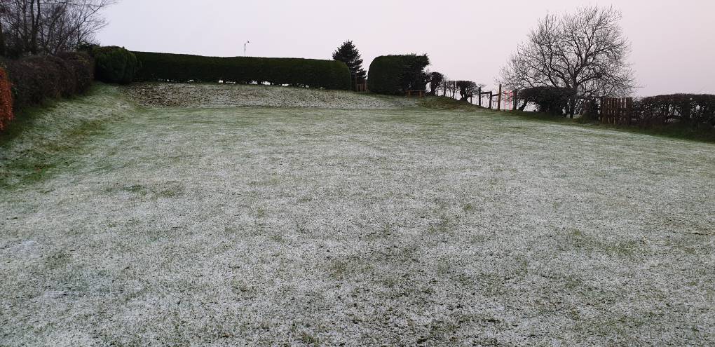 Brampton, Cumbria, First snow of winter...