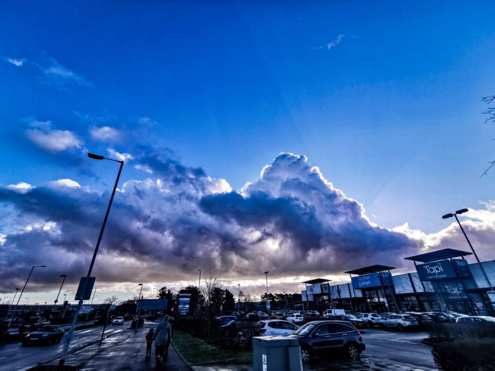Ipswich, Suffolk, Cloud structure...