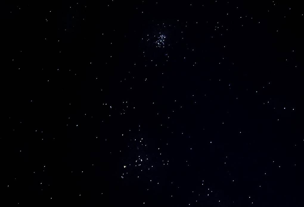 Berkhamsted, Hertfordshire, Pleiades and Taurus...