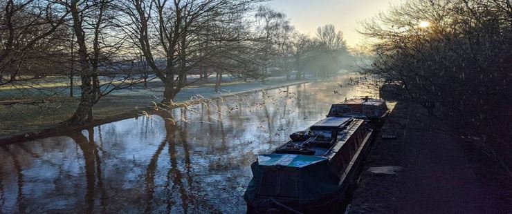 Early morning, Berkhamsted, Herts, sent by Brian Gaze