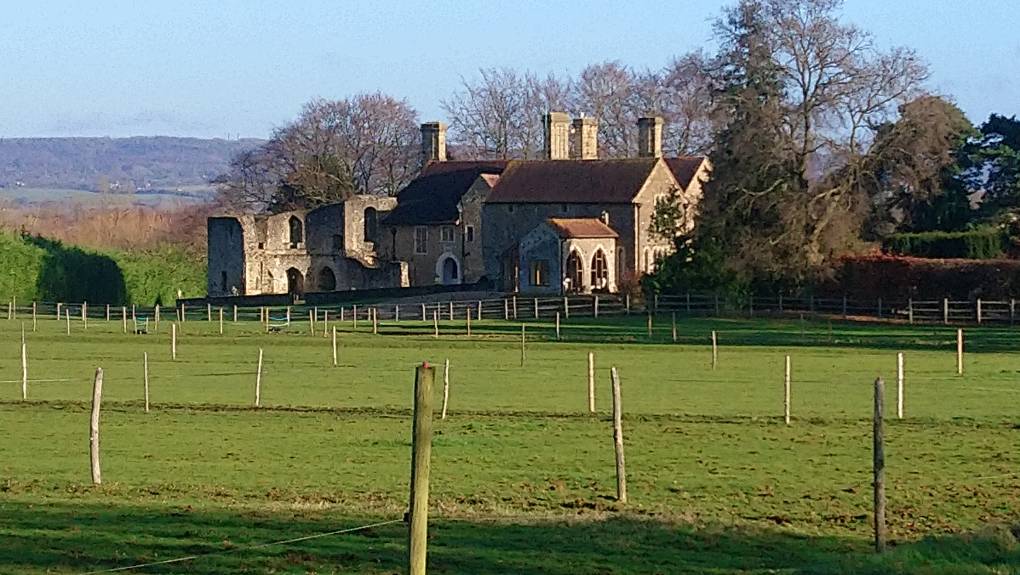 Leybourne, Kent, Leybourne Castle...