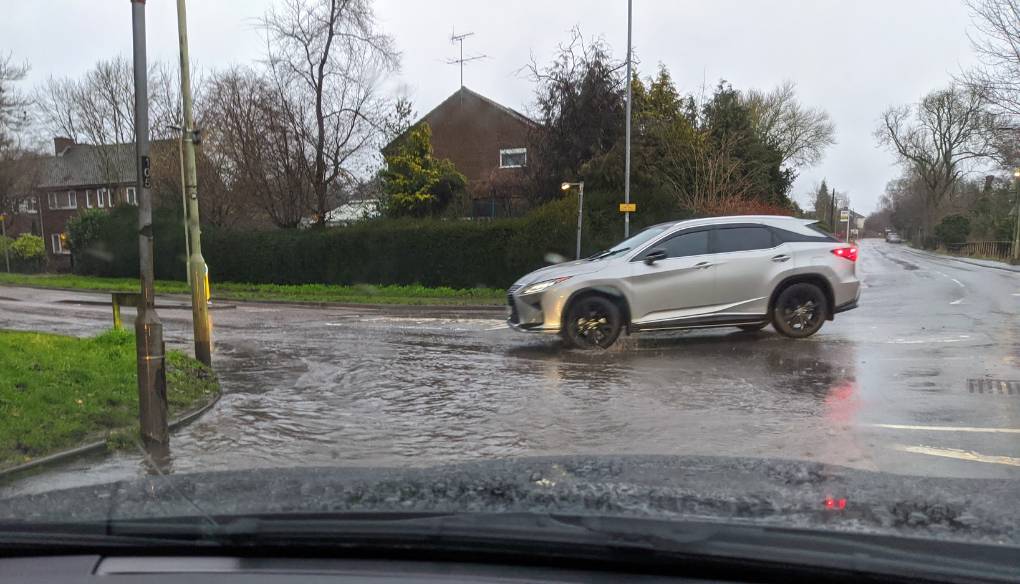 Flooding Berkhamsted, Hertfordshire,United Kingdom, sent by brian gaze