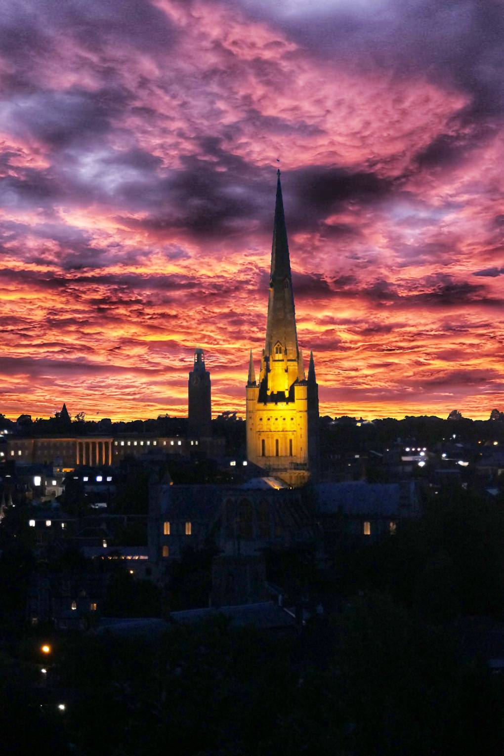 Norwich, Uk, Norwich cathedral...