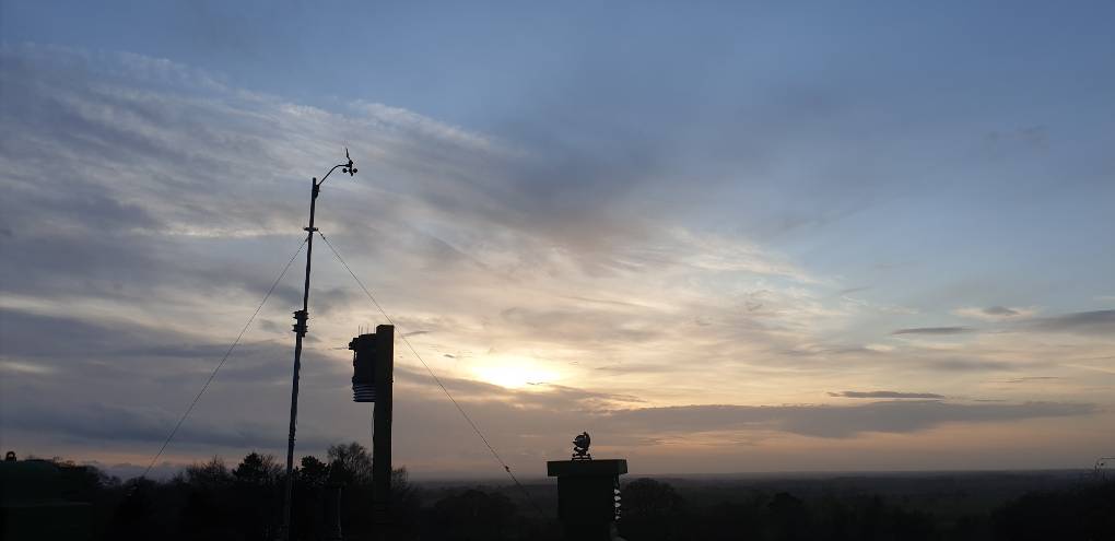 BRAMPTON, Cumbria, Sunset...