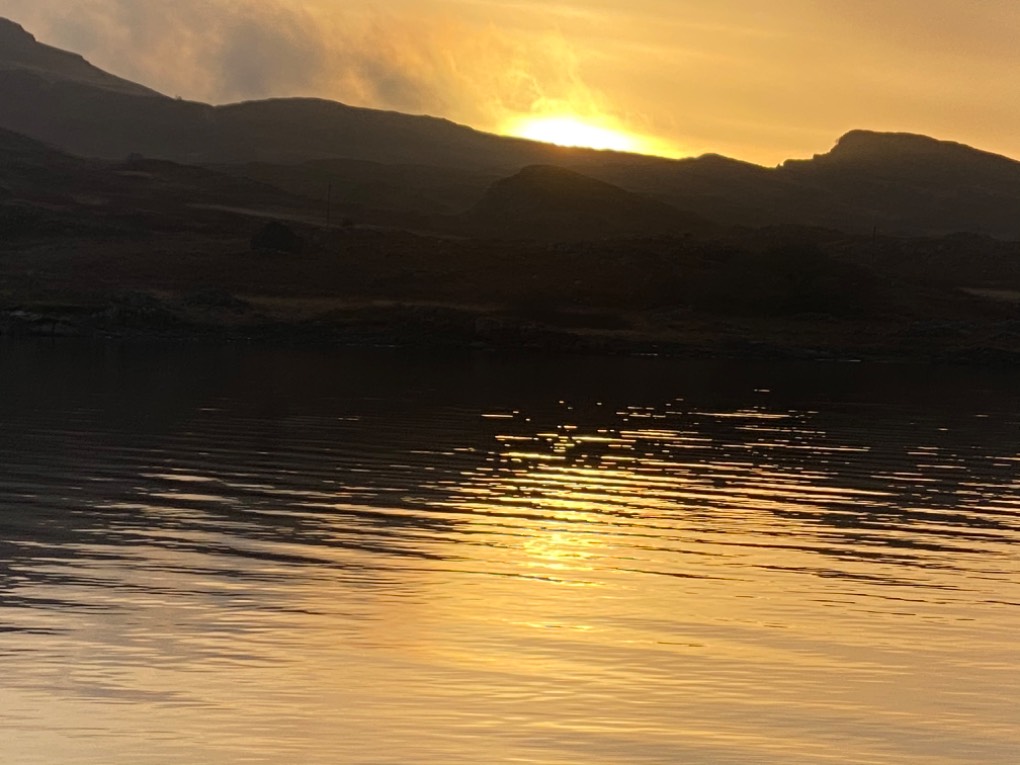 Trawsfynydd, Wales, Sunset...