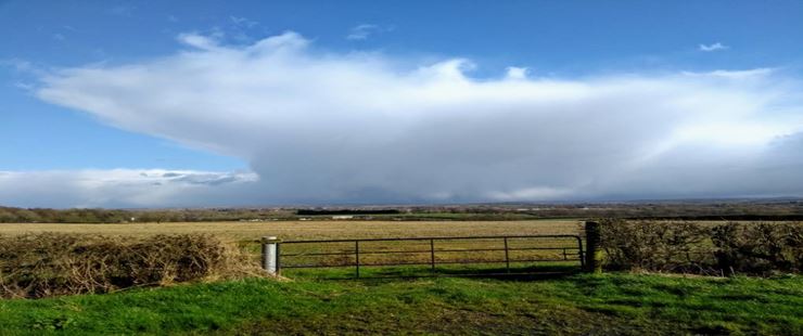 Cumulonimbus over Leicestershire. Posted by djrm