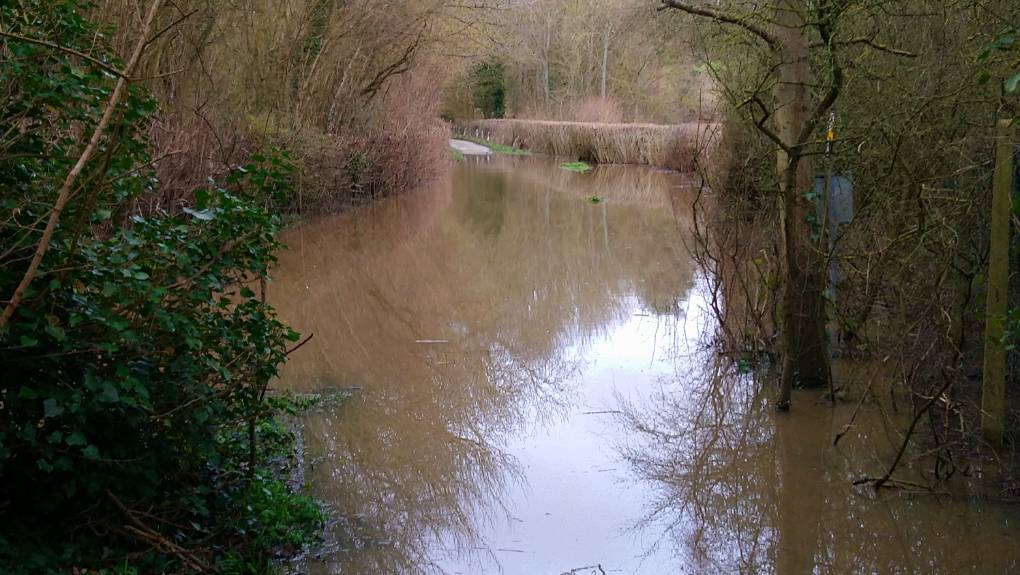 Ryarsh, Kent, There's a road a path here somewhere...