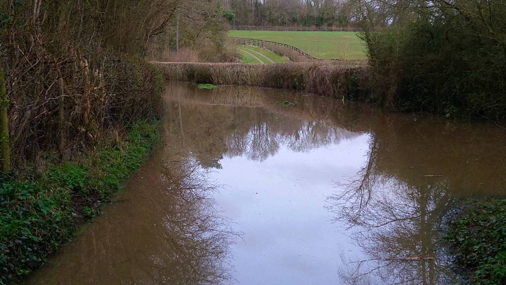 Ryarsh, Kent, Road or river...
