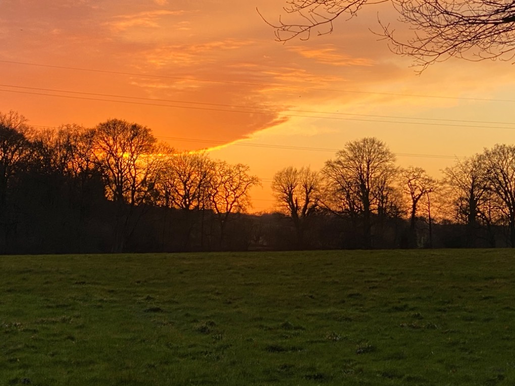 Fleet, Hants, Sunset...