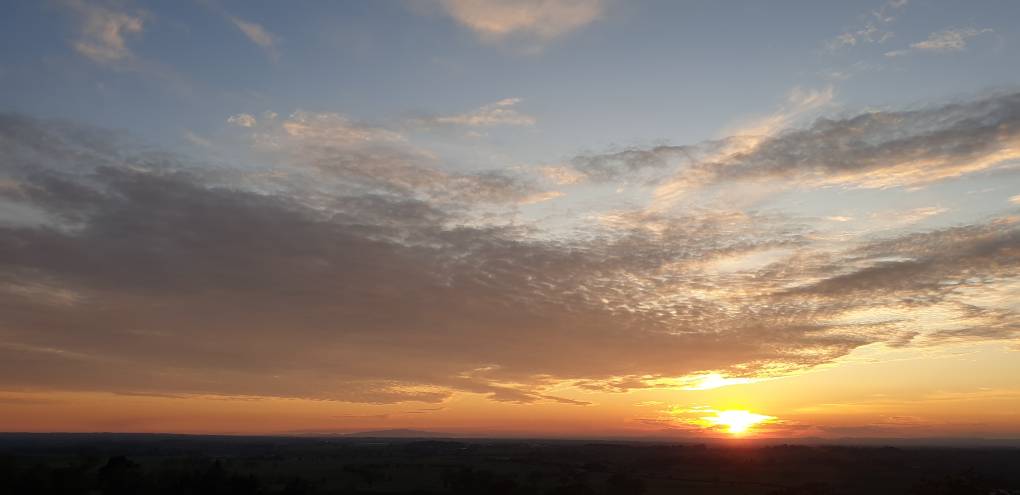 BRAMPTON, Cumbria, Sunset...