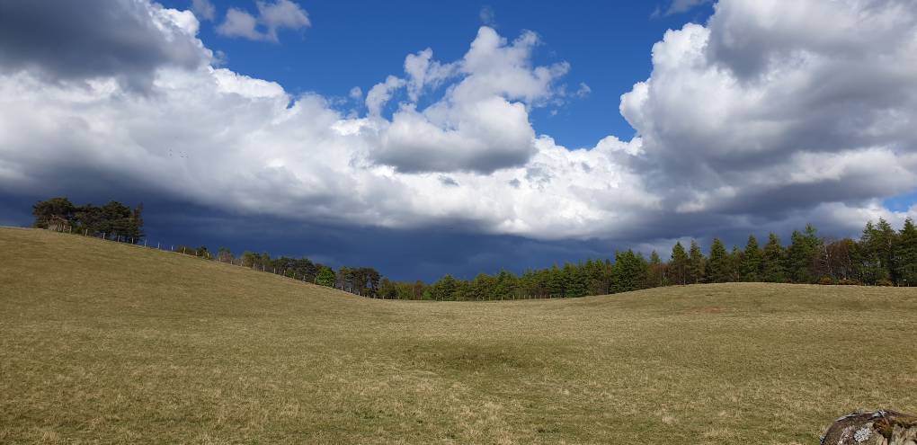 Shower Clouds Brampton, Cumbria,United Kingdom, sent by Cumbrian Snowman