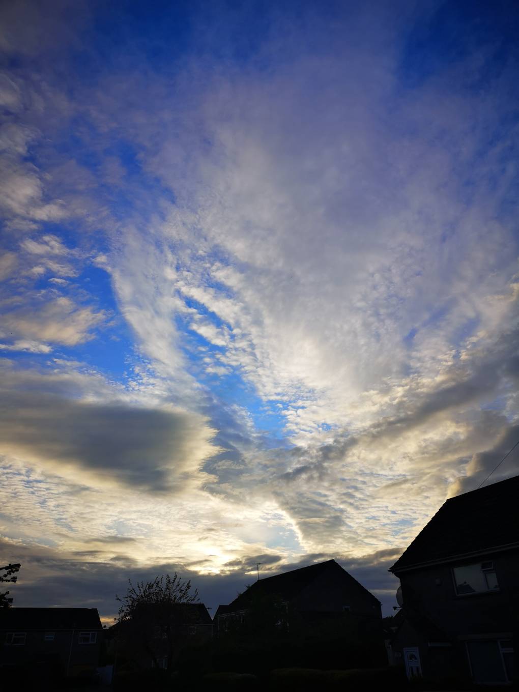 Somerton, Somerset, Cloudscape ...