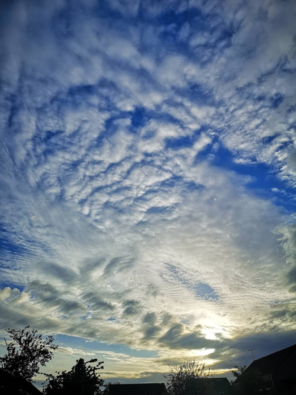 Somerton, Somerset, Cloudscape ...