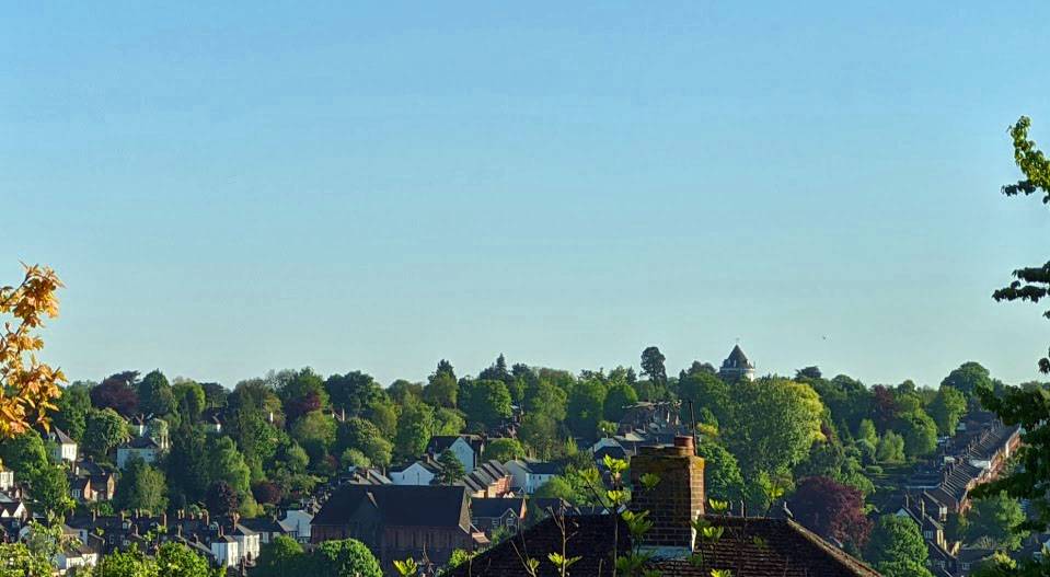 Warm and sunny day. Berkhamsted, Hertfordshire,United Kingdom, sent by brian gaze