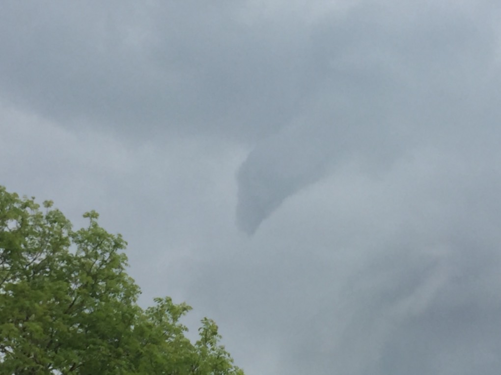 Llanelli, Carmarthenshire, Funnel Cloud...