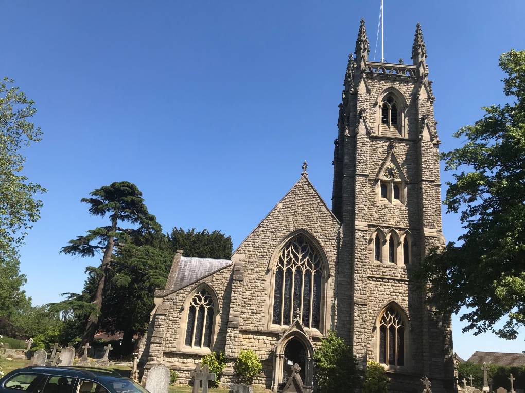 POTTERS BAR, HERTFORDSHIRE, Northaw in the sun...
