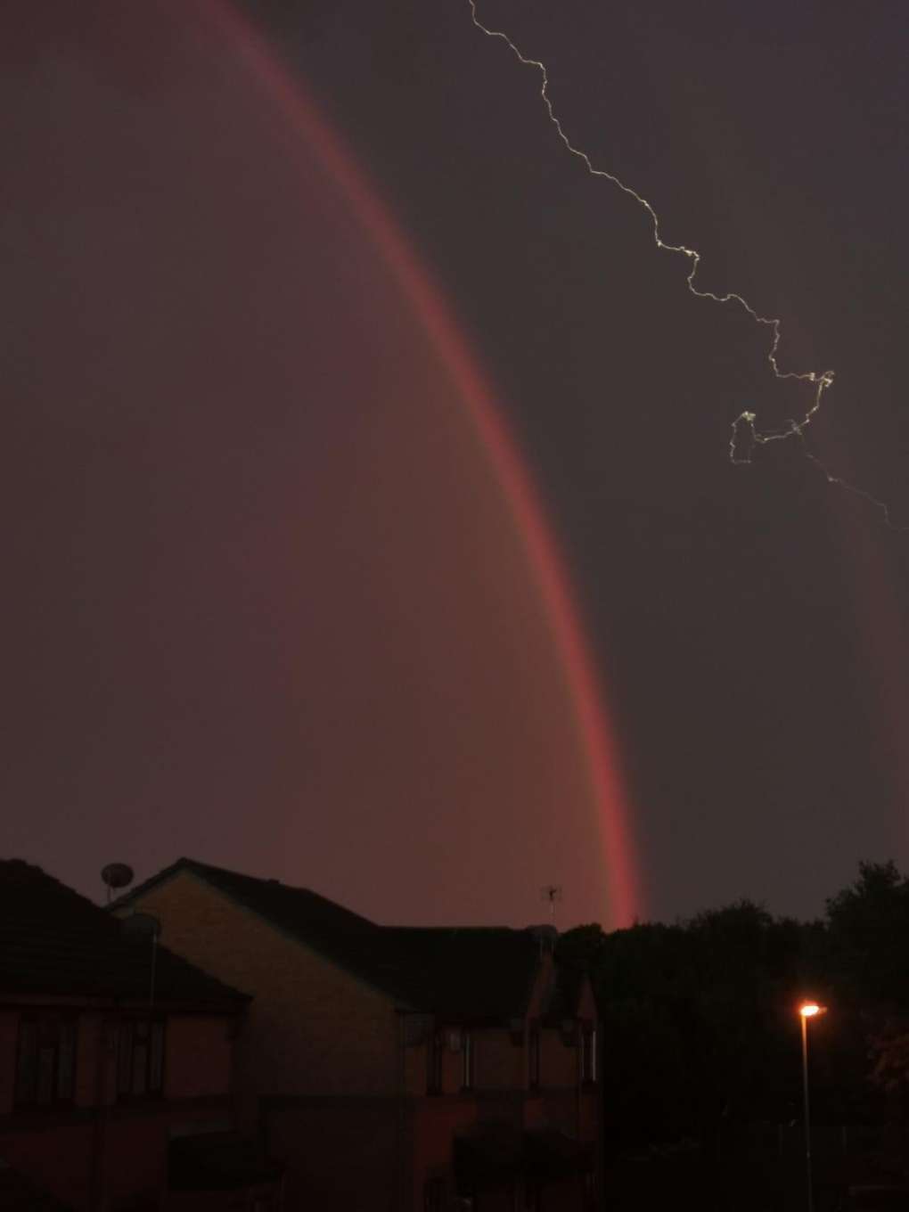 Bedworth, Warwickshire, Storm near Coleshill 13th june...