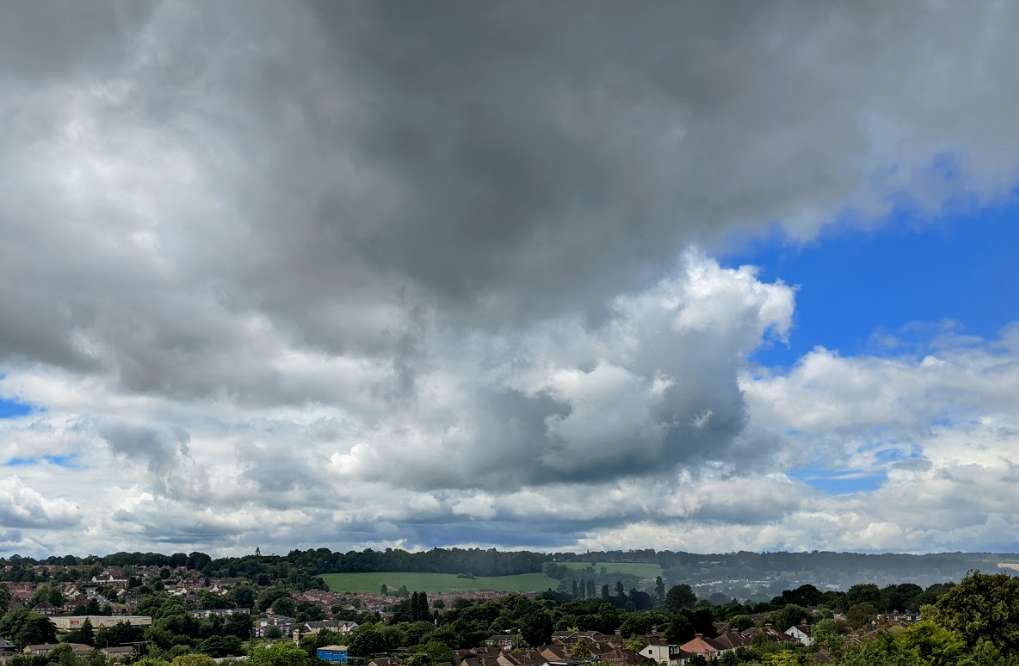 Berkhamsted, Hertfordshire, Sunny intervals and showers....