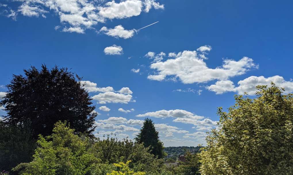 Berkhamsted, Hertfordshire, Textbook English summer weather...