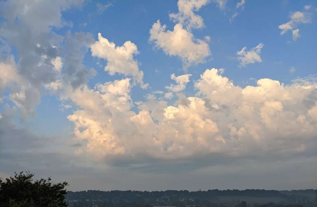 Berkhamsted, Hertfordshire, Looking a little thundery...