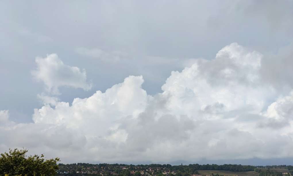 Berkhamsted, Hertfordshire, Overcast sky...
