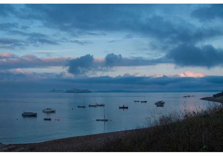 The Calm before the Storm - Ringstead Bay. Posted by NMA
