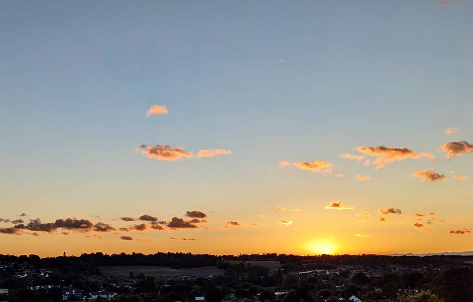 Berkhamsted, Hertfordshire, Sunset...