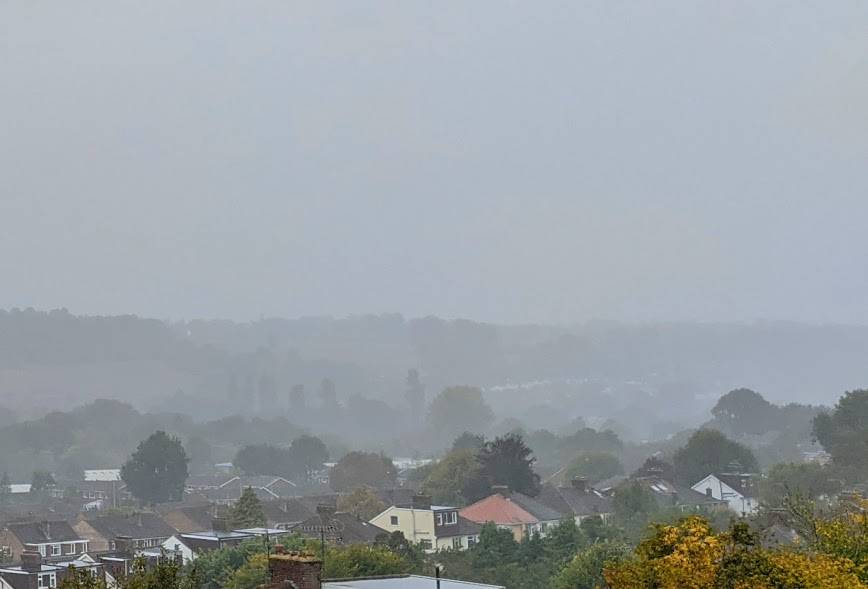 Berkhamsted, Herts, Overcast. Wet. Autumnal....