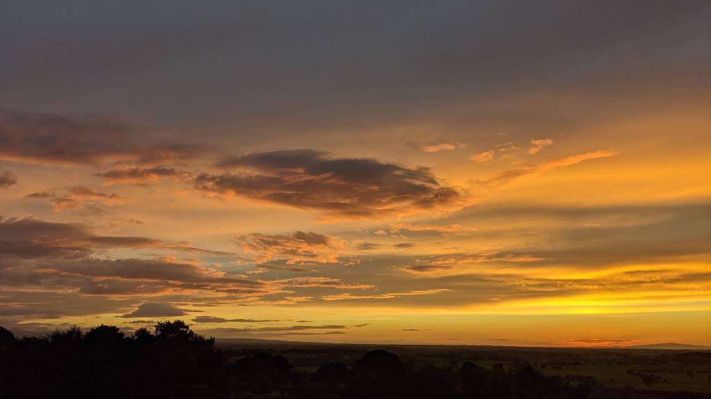 Brampton, Cumbria, Sunset...