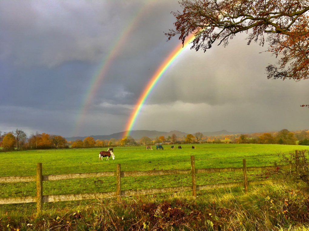 Leek, Staffordshire, Sunshine and showers.....