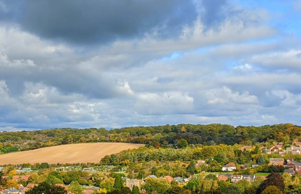 Berkhamsted, Herts, Pleasant October afternoon...