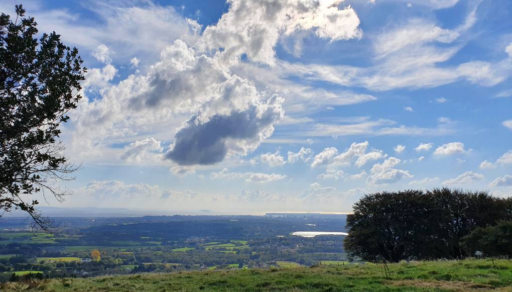 Cardiff, Cardiff, Autumnal Sunny Cloud ...